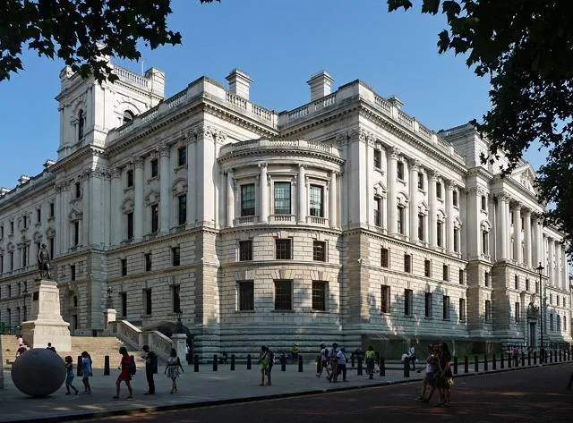 Government Offices on Horse Guards Road, Westminster, home of HM Treasury
